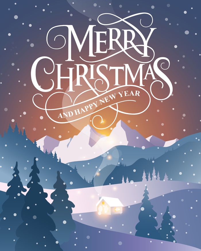 圣诞节圣诞树圣诞老人闪亮装饰电商促销折扣海报