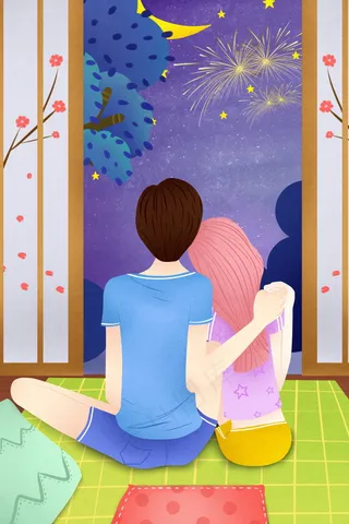 情人节海报七夕海报