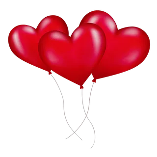 气球红色情人节