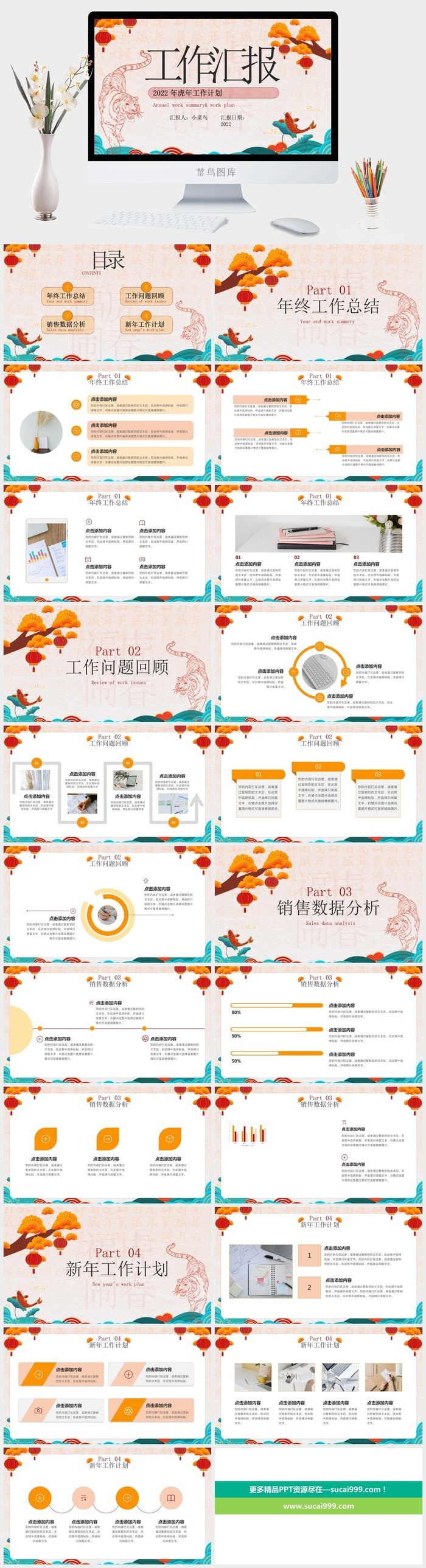 总结报告新年元旦2022虎年春节年终工作总结报告