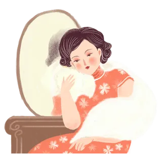 传统旗袍美女 (165)