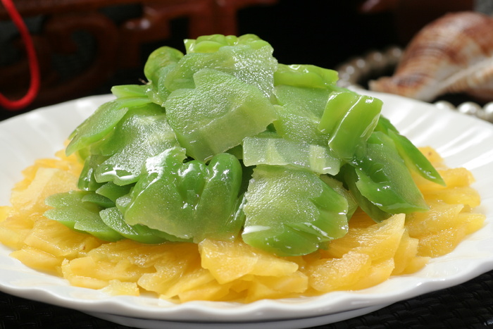 苦瓜拌菠菜12元 (2)