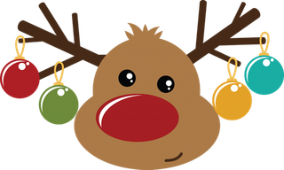 圣诞节麋鹿素材