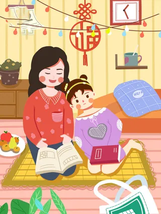 母亲节 母亲节插画 母亲节宣传