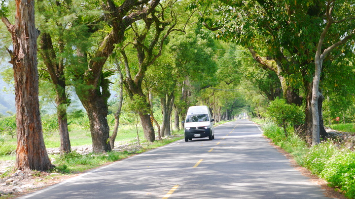 唯美小清新公路风光