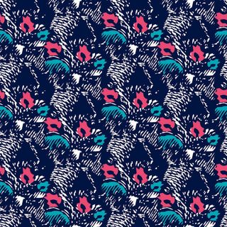 花卉唯美手绘花朵面料纹理手机壳布料面料印花服装矢量图案素材