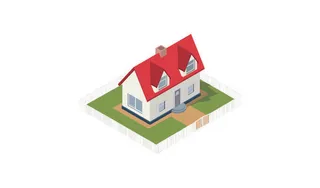 分析图素材图标集合景观建筑立面插画场景AI矢量图形设计