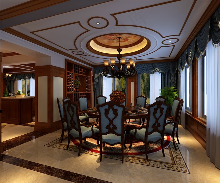 元叶盛家居实景图