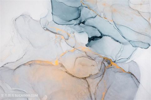 唯美横板高清水彩晕染背景图片