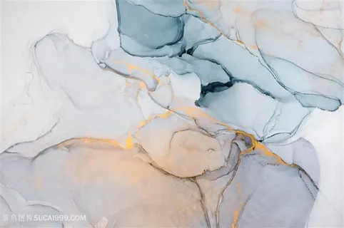 唯美横板高清水彩晕染背景图片