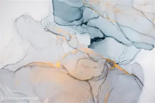 唯美横板高清水彩晕染背景图片