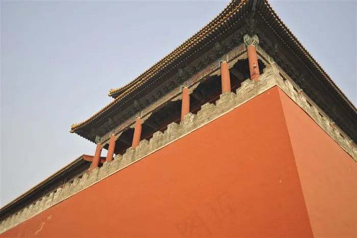 故宫午门中国古代建筑美图素材