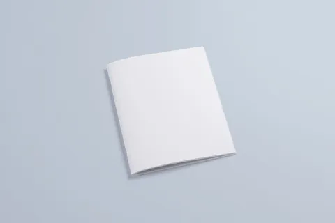 简约画册样机