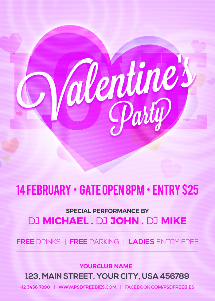 2.14情人节爱情psd模式