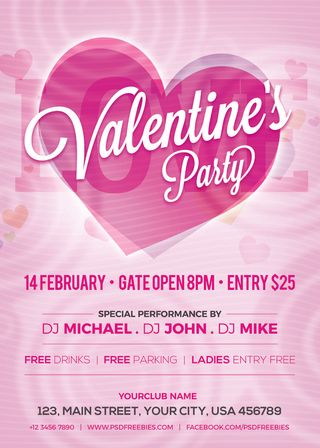 2.14情人节爱情psd模式