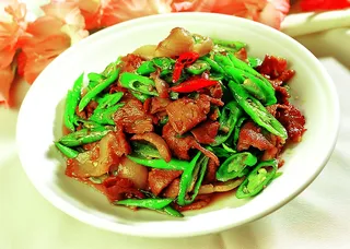 川菜湘菜高清菜谱 湘式小炒肉