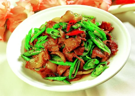 川菜湘菜高清菜谱 湘式小炒肉 川菜湘菜高清菜谱 湘式小炒肉