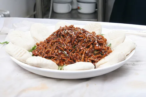 46新派京酱肉丝 -燕北莜面村