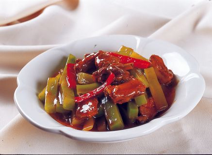 1009XC-0137莴笋烧排骨