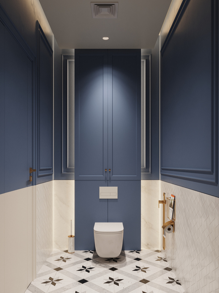 浴室现代简约风格特写场景近景(20)