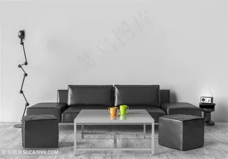 时尚沙发软装效果图