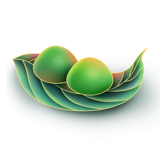 清明节海报设计插图卡通青团素材图片元素png透明背景