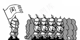 步伐整齐听指挥