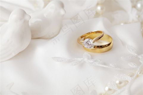 婚礼戒指主题高清图片