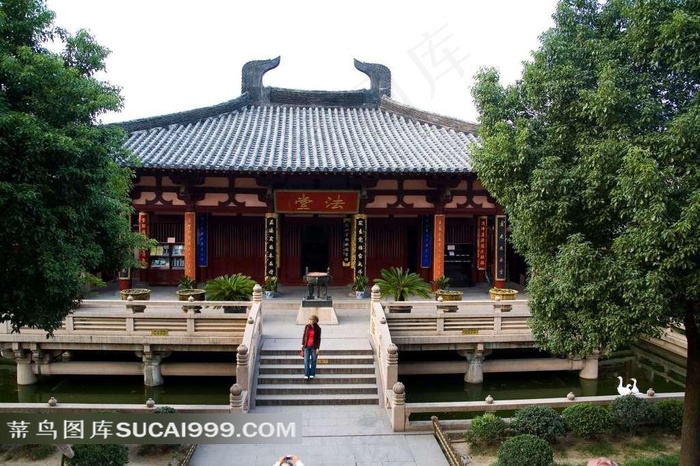 苏州寒山寺建筑摄影
