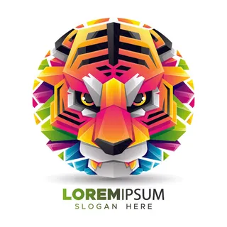 虎年老虎免抠失量图