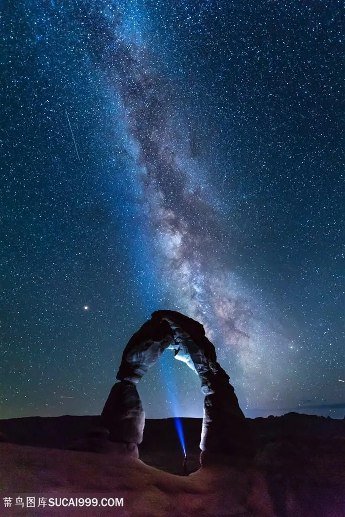 高清唯美夜晚星空图片