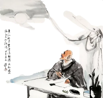 古风国画人物画像