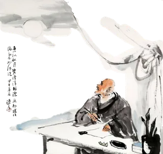 古风国画人物画像