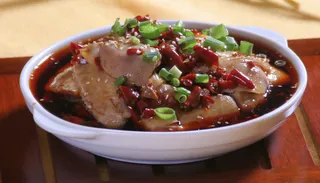 30 葱香水晶鸡 熟人美食