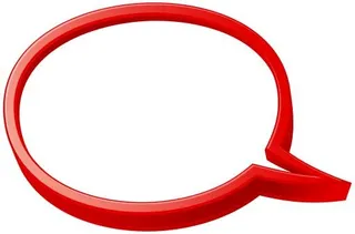 语音气球 PNG免抠