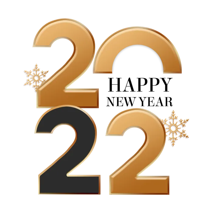 2022新年艺术创意字体虎年3D立体标题数字文字png免抠字素材