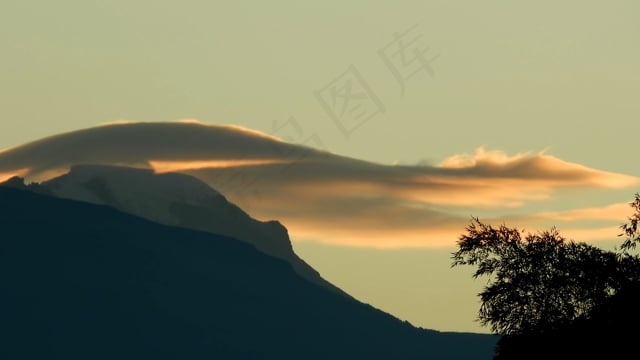 景观, 山, 云, 风, 亚美尼亚