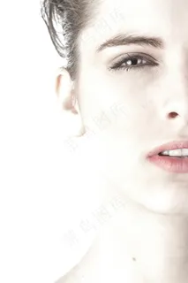 脸部模特美女头像图片 脸部模特美女头像图片