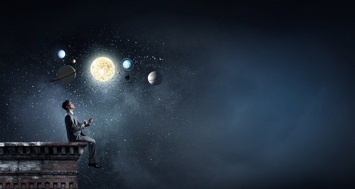 宇宙航天卫星素材图
