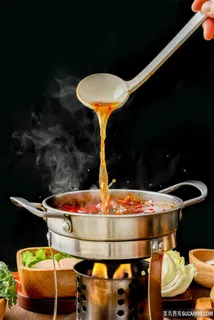 热气腾腾火锅汤料