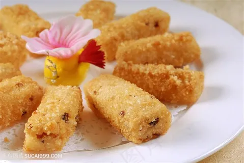 吃香酥糯米条 吃香酥糯米条
