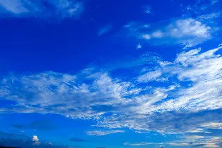 高清蓝天白云风景