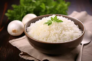 大米米饭粮食摄影图