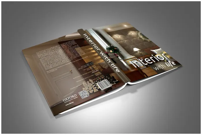 简约画册样机展示效果psd模版下载