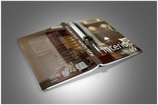 简约画册样机展示效果