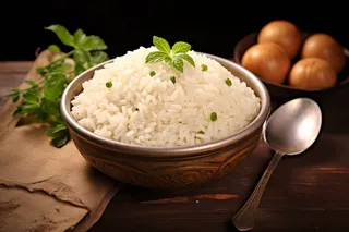 大米米饭粮食摄影图