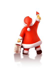 圣诞老人人物免扣