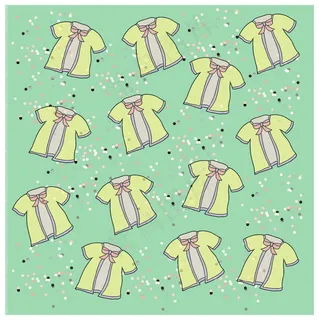 卡通服装底纹图片