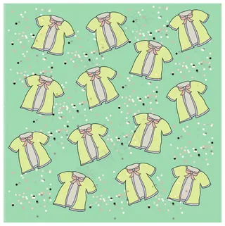 卡通服装底纹图片