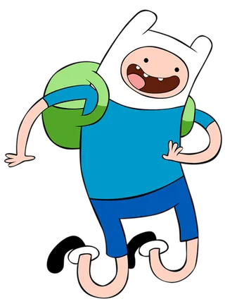 卡通线条画人物简笔